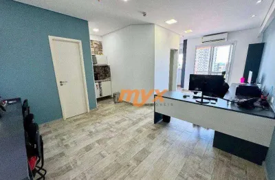 Sala à venda, 41 m² por r$ 360.000,00 - encruzilhada - santos/sp