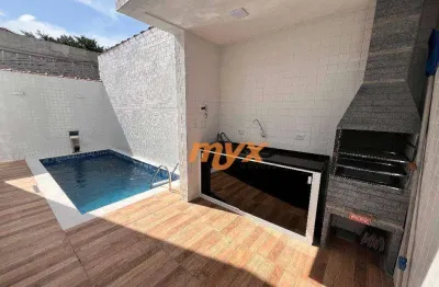 Casa com 3 dormitórios à venda, 115 m² por r$ 1.290.000,00 - aparecida - santos/sp