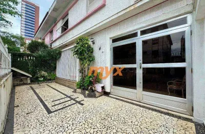 Casa com 4 dormitórios à venda, 223 m² por r$ 1.150.000,00 - campo grande - santos/sp