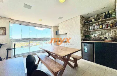 Apartamento com 3 dormitórios à venda, 189 m² por r$ 2.600.000,00 - ponta da praia - santos/sp