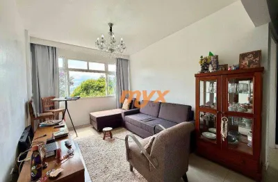 Apartamento com 1 dormitório à venda, 70 m² por r$ 320.000,00 - ilha porchat - são vicente/sp