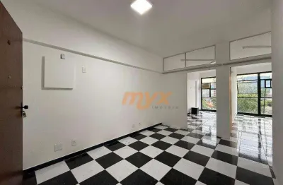 Sala para alugar, 54 m² por r$ 2.600,00/mês - encruzilhada - santos/sp