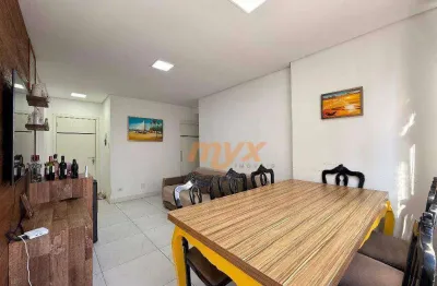 Apartamento com 2 dormitórios à venda, 85 m² por r$ 599.000,00 - gonzaga - santos/sp