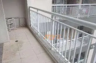 Apartamento com 1 dormitório para alugar, 49 m² por r$ 2.900,00/mês - vila matias - santos/sp