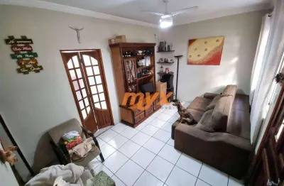 Sobrado com 2 dormitórios à venda, 70 m² por r$ 399.000,00 - vila matias - santos/sp