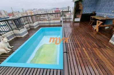 Apartamento com 5 dormitórios à venda, 380 m² por r$ 2.750.000,00 - aparecida - santos/sp