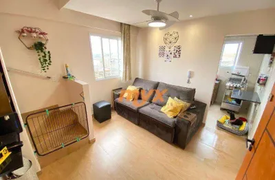 Apartamento com 2 dormitórios à venda, 42 m² por r$ 190.000,00 - parque são vicente - são vicente/sp