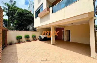 Casa comercial com 3 salas para alugar na Rua Vergueiro Steidel, Embaré, Santos