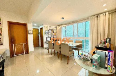 Apartamento com 3 dormitórios à venda, 100 m² por r$ 890.000,00 - marapé - santos/sp