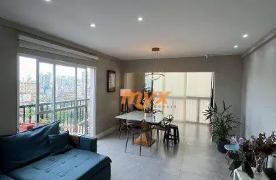 Apartamento com 3 dormitórios à venda, 150 m² por r$ 989.000,00 - vila matias - santos/sp