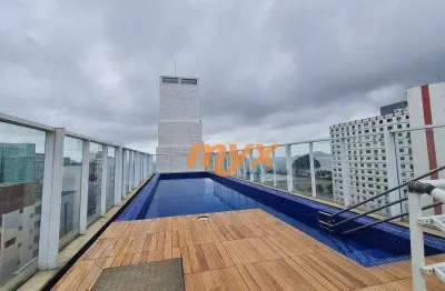 Apartamento com 2 quartos à venda na Avenida Barão de Penedo, José Menino, Santos