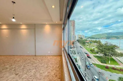 Apartamento com 3 dormitórios à venda, 200 m² por r$ 2.500.000,00 - ponta da praia - santos/sp