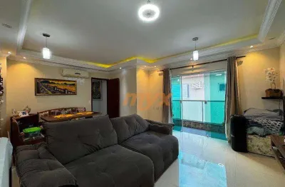 Sobrado com 3 dormitórios à venda, 116 m² por r$ 710.000,00 - marapé - santos/sp