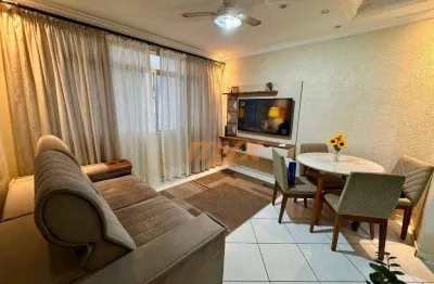 Apartamento com 2 dormitórios à venda, 58 m² por r$ 265.000,00 - vila cascatinha - são vicente/sp