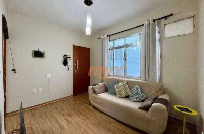 Apartamento com 2 dormitórios à venda, 48 m² por r$ 360.000,00 - embaré - santos/sp