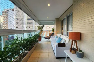 Apartamento com 4 dormitórios à venda, 234 m² por r$ 2.550.000,00 - embaré - santos/sp