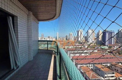 Apartamento com 3 dormitórios à venda, 150 m² por r$ 1.225.000,00 - embaré - santos/sp