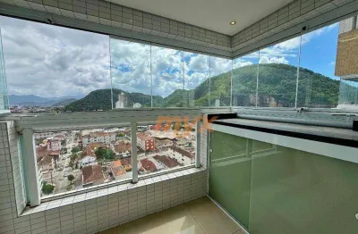 Apartamento com 2 dormitórios à venda, 66 m² por r$ 450.000,00 - vila valença - são vicente/sp