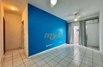 Apartamento com 2 dormitórios para alugar, 60 m² por r$ 3.800,00/mês - boqueirão - santos/sp