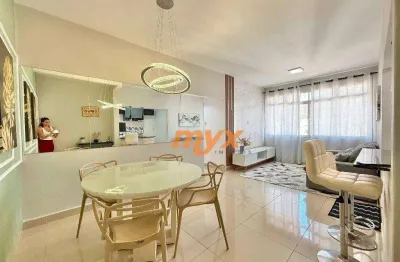 Apartamento com 2 dormitórios, 86 m² - venda por r$ 689.000,00 ou aluguel por r$ 5.000,00/mês - boqueirão - santos/sp