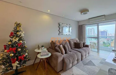 Apartamento com 2 dormitórios à venda, 76 m² por r$ 850.000,00 - embaré - santos/sp