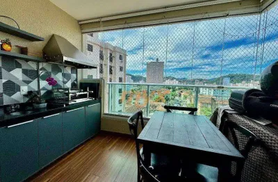 Apartamento com 2 dormitórios à venda, 64 m² por r$ 700.000,00 - campo grande - santos/sp