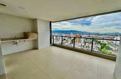 Apartamento com 3 dormitórios à venda, 120 m² por R$ 1.500.000,00 - Aparecida - Santos/SP