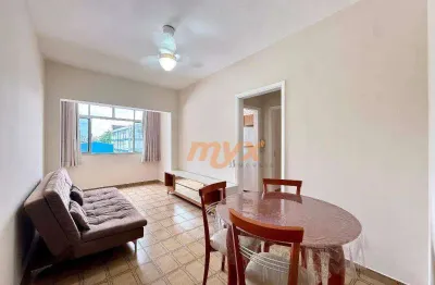 Apartamento com 2 dormitórios para alugar, 78 m² por R$ 3.900,00/mês - Boqueirão - Santos/SP