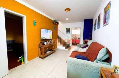 Casa com 3 dormitórios à venda, 150 m² por R$ 720.000,00 - Vila Matias - Santos/SP