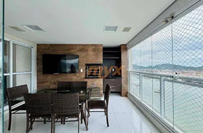 Apartamento com 3 dormitórios para alugar, 189 m² por R$ 20.000,00/mês - Ponta da Praia - Santos/SP