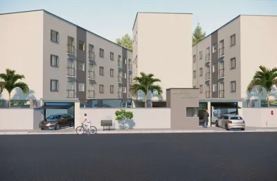 Apartamento com 2 quartos à venda no estância poços de caldas, poços de caldas , 46 m2 por r$ 195.000