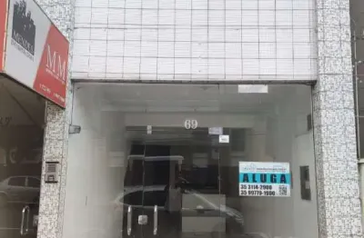 Sala comercial para alugar no centro, poços de caldas , 90 m2 por r$ 3.000