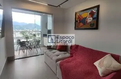 Apartamento mobiliado com vista para o mar à venda, 75 m² por r$ 820.000 - indaiá - caraguatatuba/s