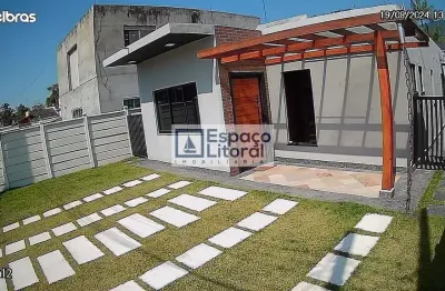 Linda casa à venda em condomínio 350 metros de terreno, bairro do jaraguá , caraguatatuba- sp
