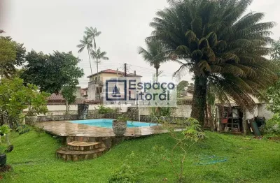 Casa térrea com 8 dormitórios, piscina e 1.050 m² no porto novo – caraguatatuba/sp