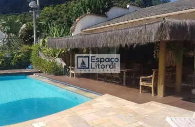 Casa com 3 dormitórios à venda, 350 m² por r$ 3.600.000,00 - barequeçaba - são sebastião/sp