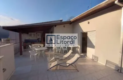 Apartamento duplex com 4 dormitórios à venda, 232 m² por r$ 745.000,00 - martim de sá - caraguatatu