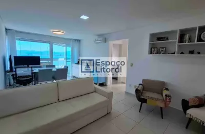 Apartamento pé na areia com 2 dormitórios sendo 1 suíte, para venda e locação, prainha - caraguatat