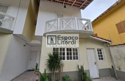 Sobrado com 2 dormitórios para alugar, 89 m² por r$ 2.800,00/mês - prainha - caraguatatuba/sp
