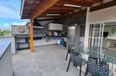 Cobertura com 3 quartos à venda no martim de sá, caraguatatuba , 210 m2 por r$ 980.000