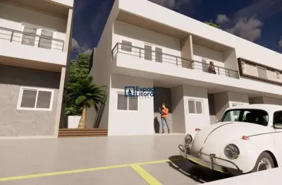 Sobrado com 2 dormitórios à venda, 114 m² por rs 430.000 - capricórnio ii - caraguatatuba-sp