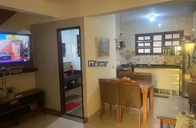 Casa em condomínio fechado com 2 quartos à venda no prainha, caraguatatuba , 89 m2 por r$ 600.000