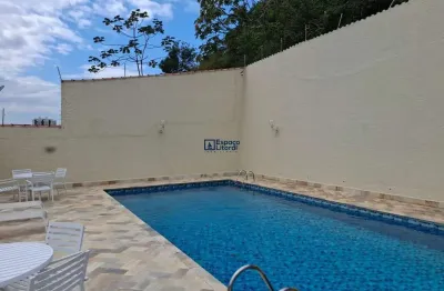 Casa em condomínio fechado com 2 quartos à venda no loteamento balneário camburi, caraguatatuba , 88 m2 por r$ 550.000