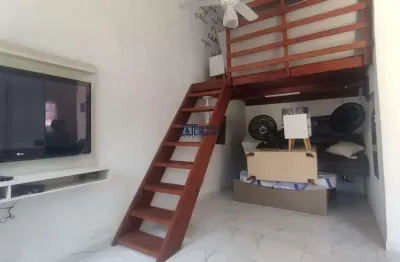 Casa em condomínio fechado com 1 quarto à venda no jardim casa branca, caraguatatuba , 36 m2 por r$ 250.000