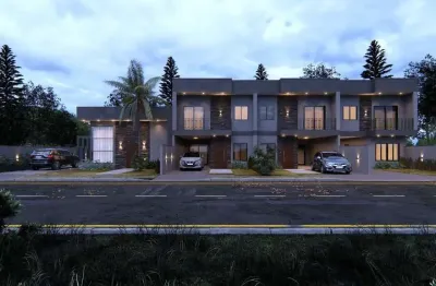 Lançamento: sobrados com 3 quartos (1 suíte) no jardim tropical, passaúna à partir de r$ 510.000,00