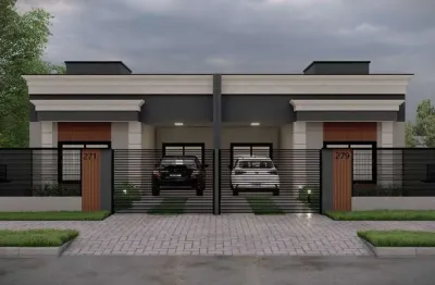 Lançamento no jd. d rosa, localização privilegiada! casas de 82m² com 3 quartos(1 suite) apenas r$ 550.000,00. 03 quartos( 1 suíte) sala de estar e jantar cozinha banheiro social área de serviço jardi
