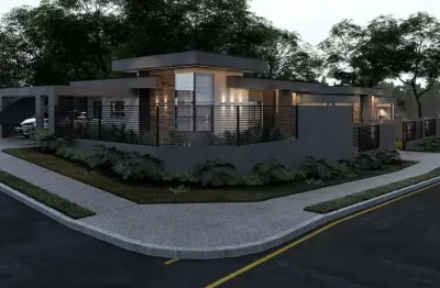 Casa com 3 quartos à venda na Rua Tibagi, s/n, Iguaçu, Araucária, 72 m2 por R$ 450.000