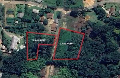 Áreas de terreno rural à partir 1.000,00m² por r$ 100.000,00 a 9 km do centro de araucária e a 800metros do asfalto