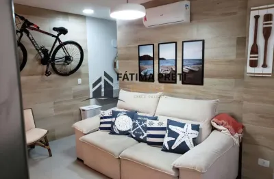 Apartamento com 2 quartos à venda na Avenida General Rondon, Jardim Astúrias, Guarujá