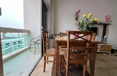 Apartamento para venda em guarujá, pitangueiras, 2 dormitórios, 2 banheiros, 1 vaga